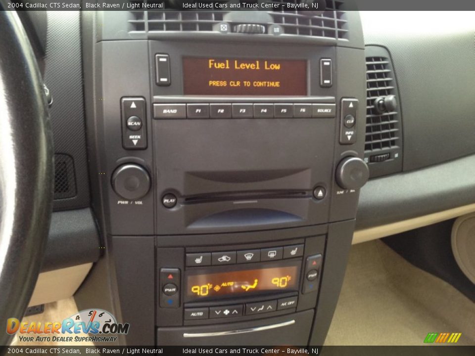 2004 Cadillac CTS Sedan Black Raven / Light Neutral Photo #29