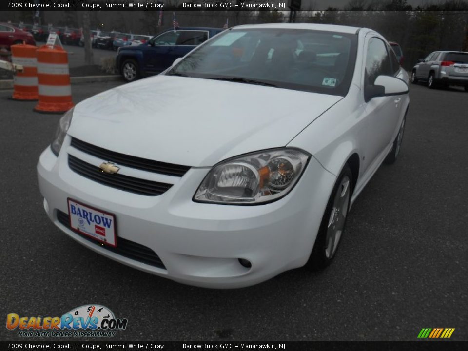 2009 Chevrolet Cobalt LT Coupe Summit White / Gray Photo #1
