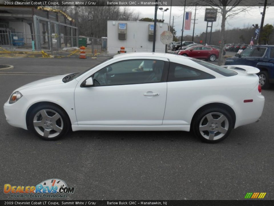 2009 Chevrolet Cobalt LT Coupe Summit White / Gray Photo #2