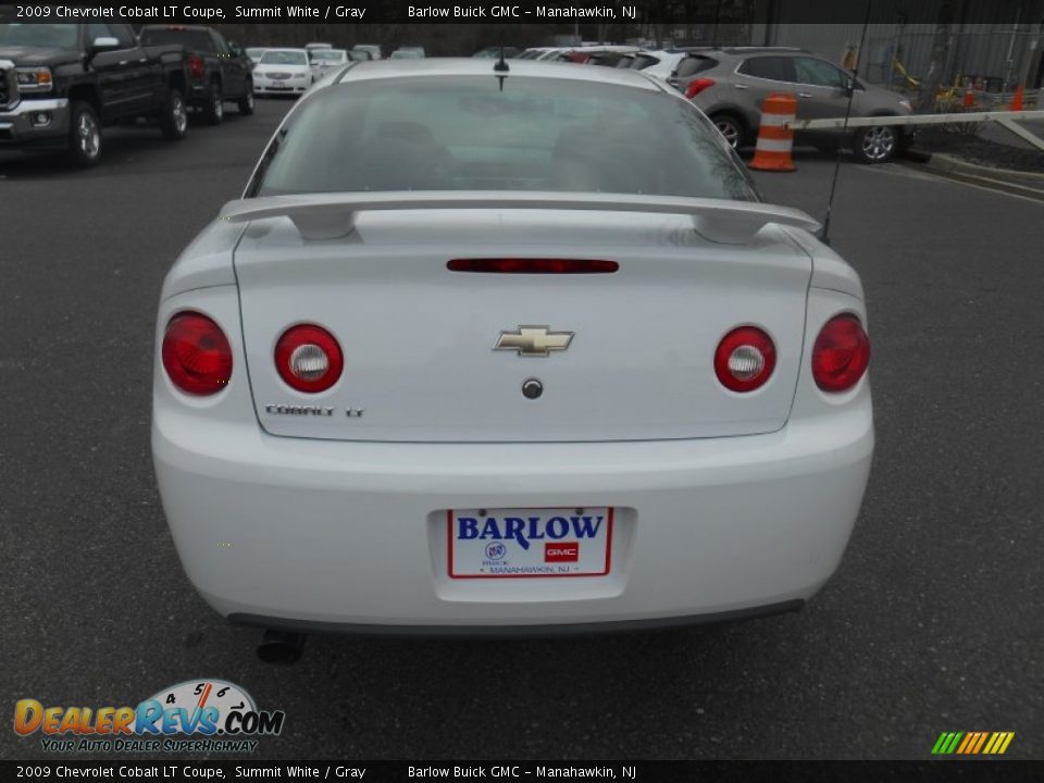 2009 Chevrolet Cobalt LT Coupe Summit White / Gray Photo #3