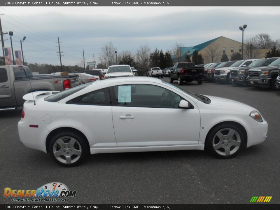 2009 Chevrolet Cobalt LT Coupe Summit White / Gray Photo #4