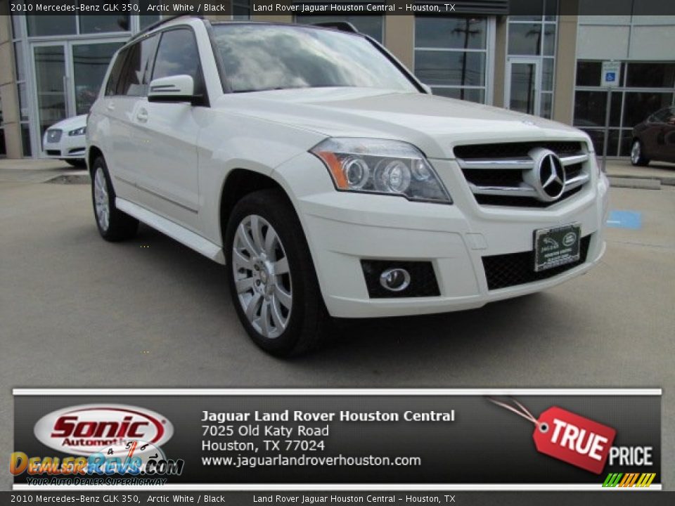 2010 Mercedes-Benz GLK 350 Arctic White / Black Photo #1