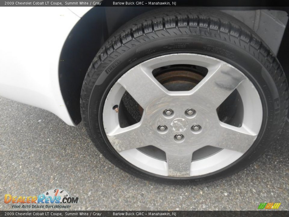 2009 Chevrolet Cobalt LT Coupe Summit White / Gray Photo #6