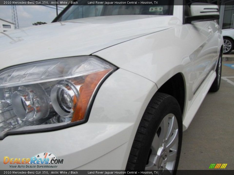 2010 Mercedes-Benz GLK 350 Arctic White / Black Photo #7