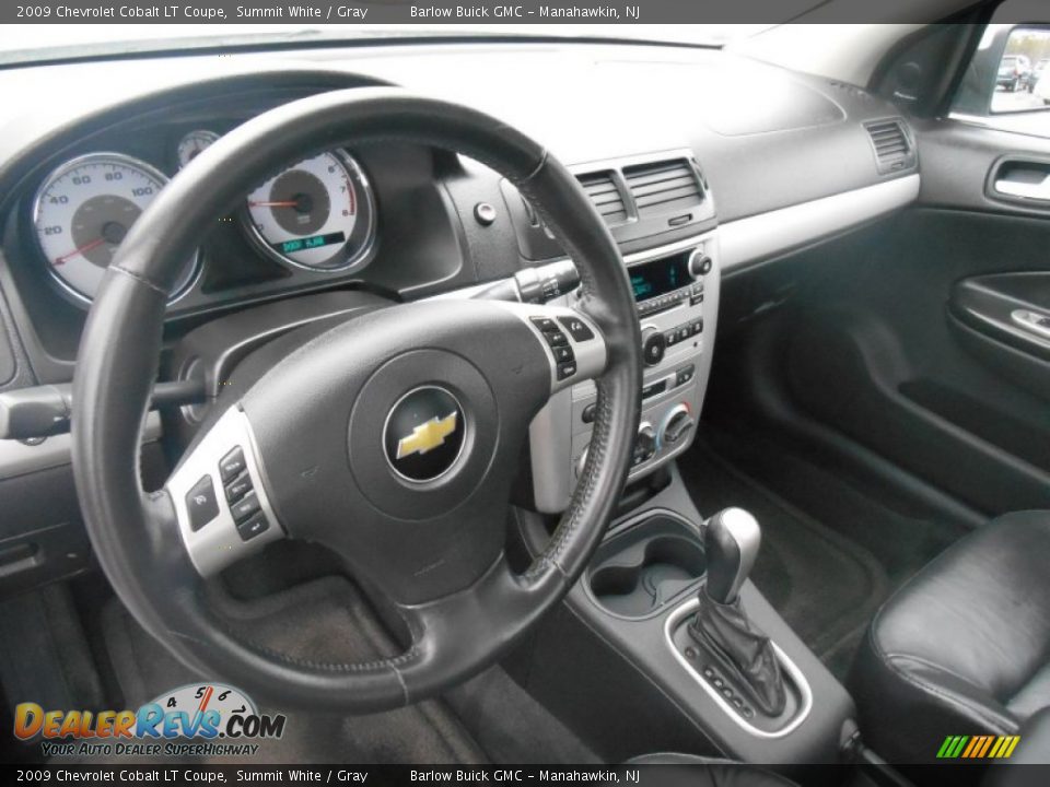 2009 Chevrolet Cobalt LT Coupe Summit White / Gray Photo #10