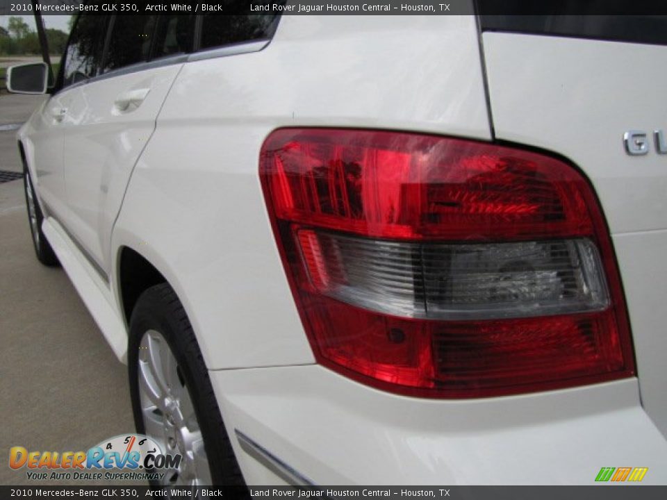 2010 Mercedes-Benz GLK 350 Arctic White / Black Photo #11