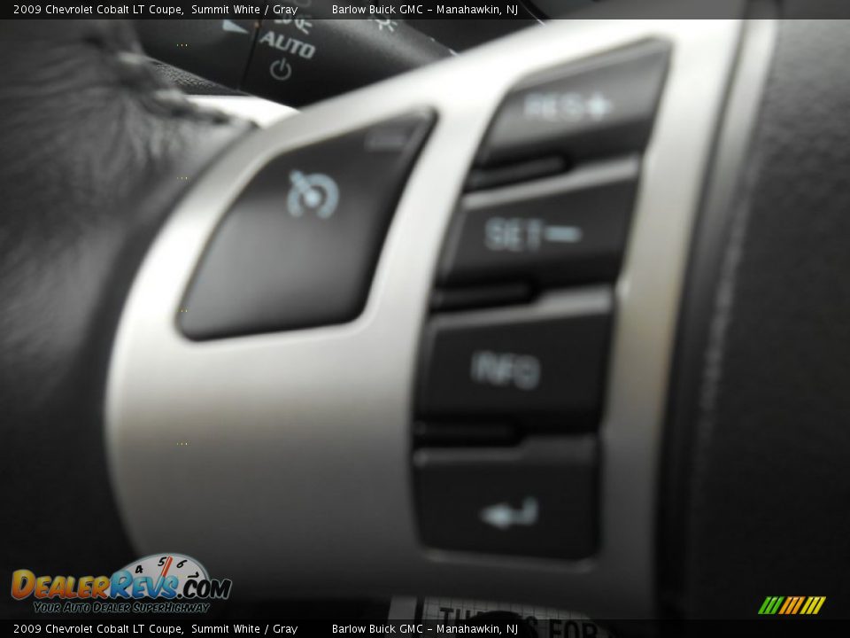 2009 Chevrolet Cobalt LT Coupe Summit White / Gray Photo #15