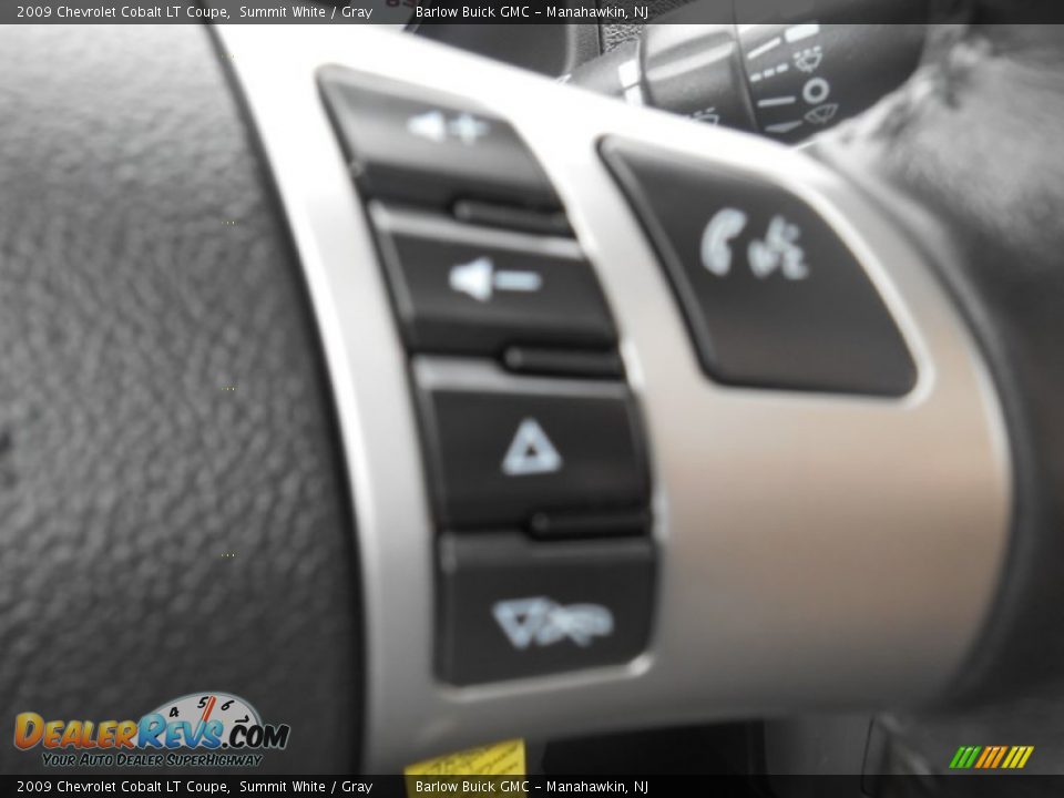 2009 Chevrolet Cobalt LT Coupe Summit White / Gray Photo #16