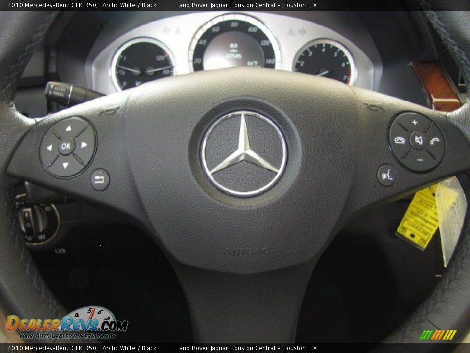 2010 Mercedes-Benz GLK 350 Arctic White / Black Photo #20