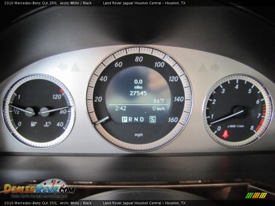 2010 Mercedes-Benz GLK 350 Arctic White / Black Photo #23