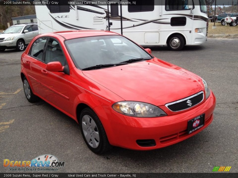 2006 Suzuki Reno Super Red / Gray Photo #6