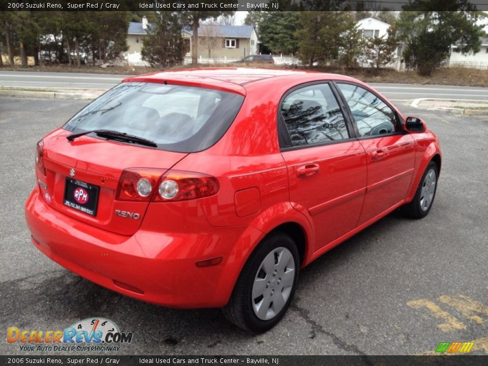 2006 Suzuki Reno Super Red / Gray Photo #15