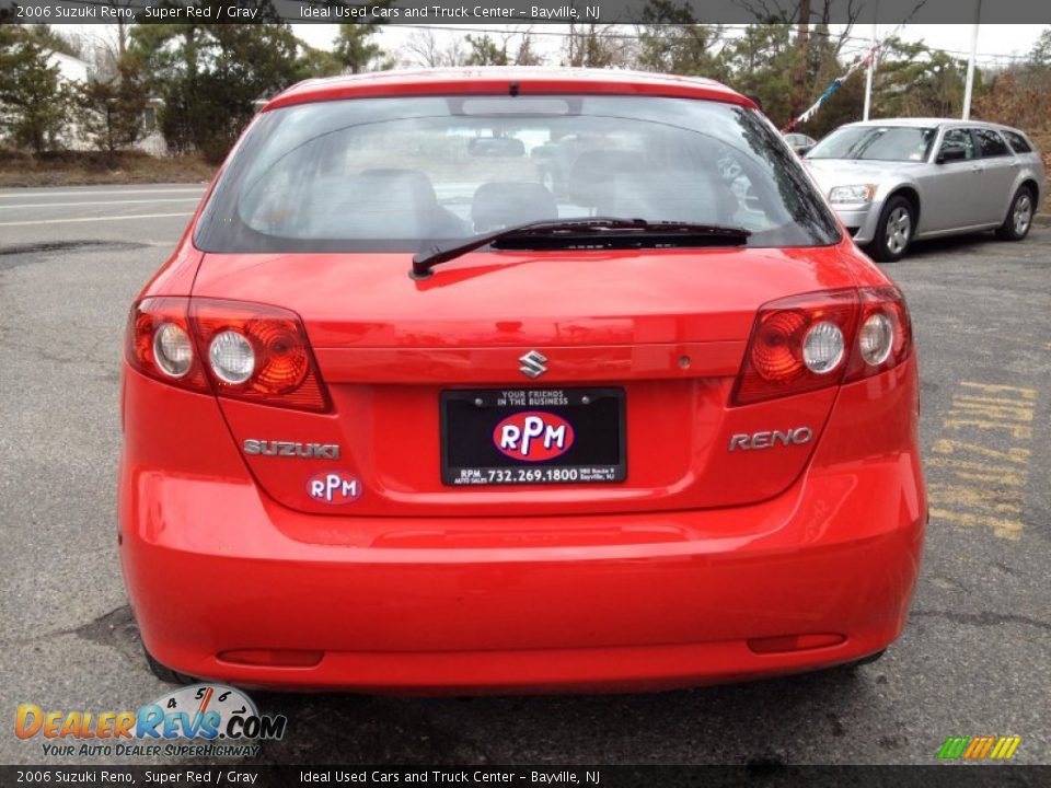 2006 Suzuki Reno Super Red / Gray Photo #16