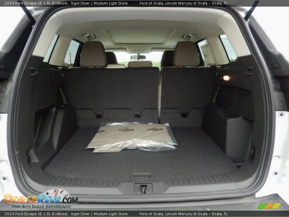 2014 Ford Escape SE 1.6L EcoBoost Ingot Silver / Medium Light Stone Photo #5