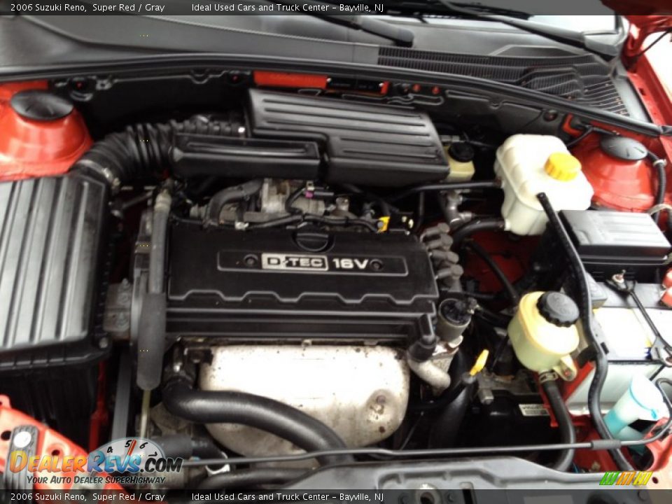 2006 Suzuki Reno Super Red / Gray Photo #32