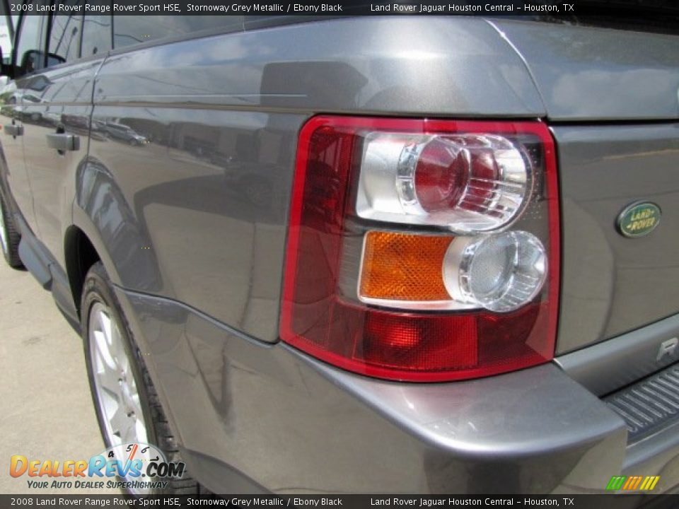 2008 Land Rover Range Rover Sport HSE Stornoway Grey Metallic / Ebony Black Photo #10