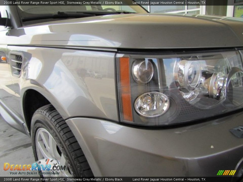 2008 Land Rover Range Rover Sport HSE Stornoway Grey Metallic / Ebony Black Photo #15