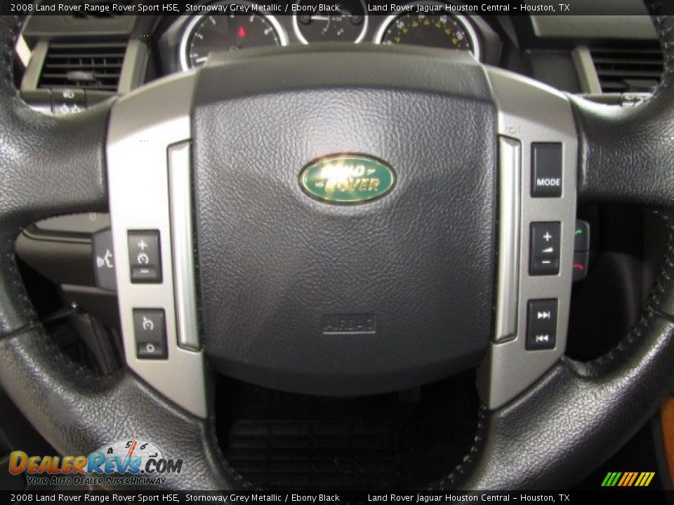 2008 Land Rover Range Rover Sport HSE Stornoway Grey Metallic / Ebony Black Photo #18