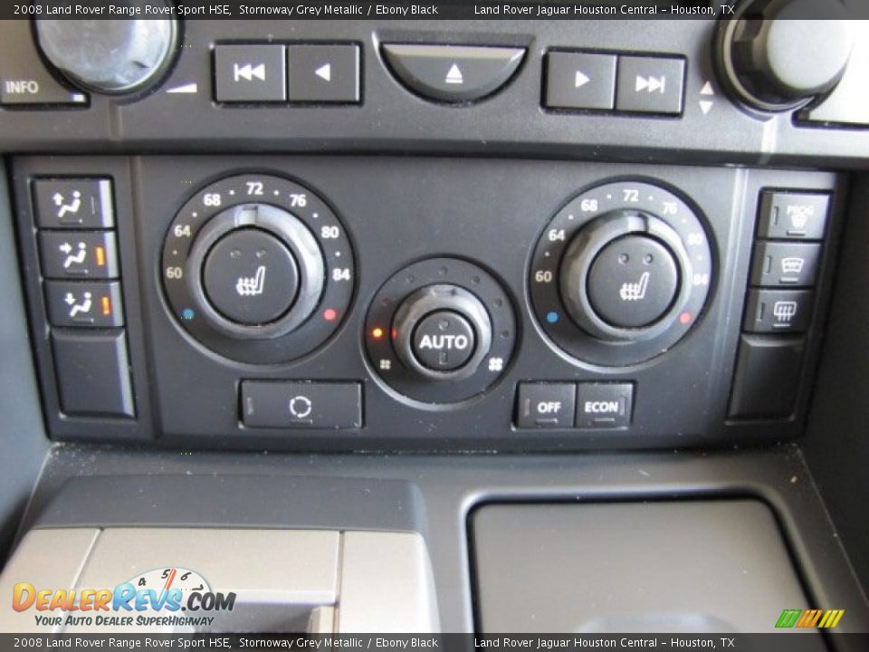 2008 Land Rover Range Rover Sport HSE Stornoway Grey Metallic / Ebony Black Photo #23