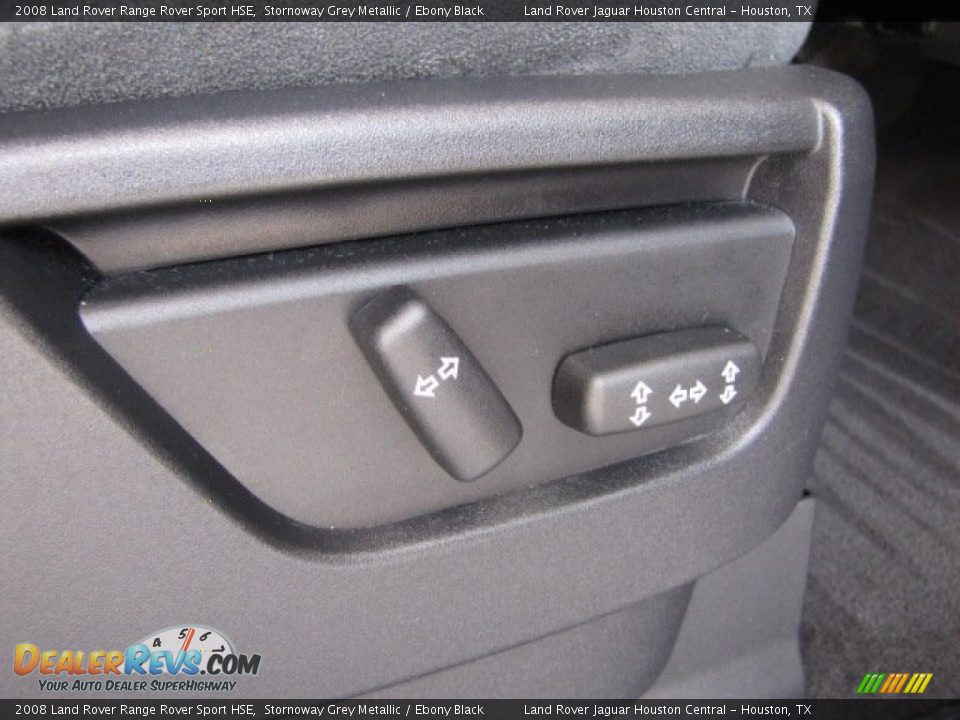 2008 Land Rover Range Rover Sport HSE Stornoway Grey Metallic / Ebony Black Photo #28