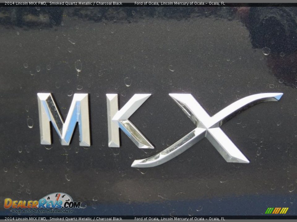 2014 Lincoln MKX FWD Smoked Quartz Metallic / Charcoal Black Photo #4
