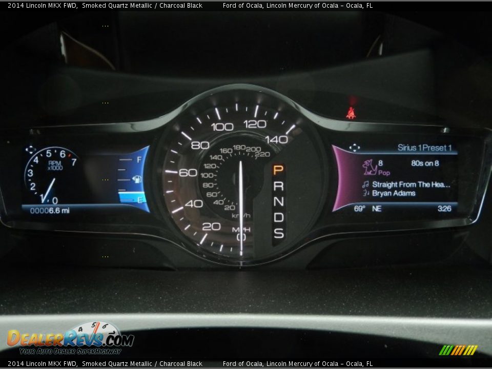 2014 Lincoln MKX FWD Gauges Photo #9