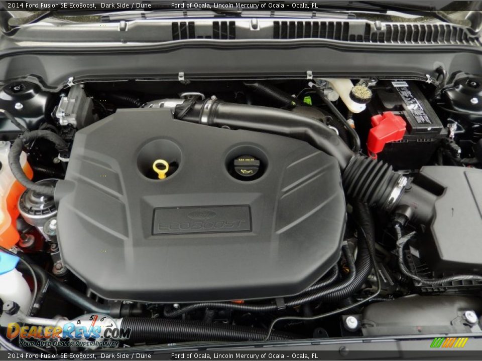 2014 Ford Fusion SE EcoBoost 2.0 Liter GTDI EcoBoost Turbocharged DOHC 16-Valve Ti-VCT 4 Cylinder Engine Photo #11