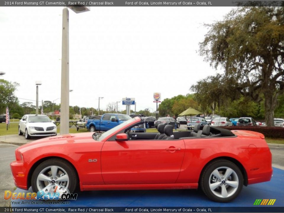 Race Red 2014 Ford Mustang GT Convertible Photo #4