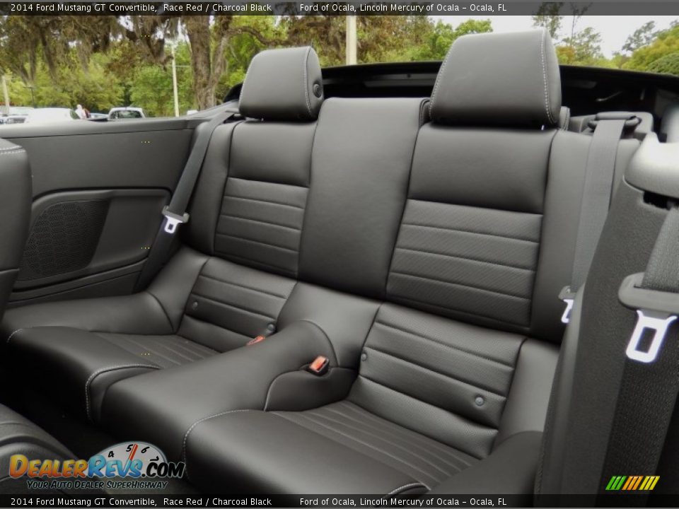 Rear Seat of 2014 Ford Mustang GT Convertible Photo #6