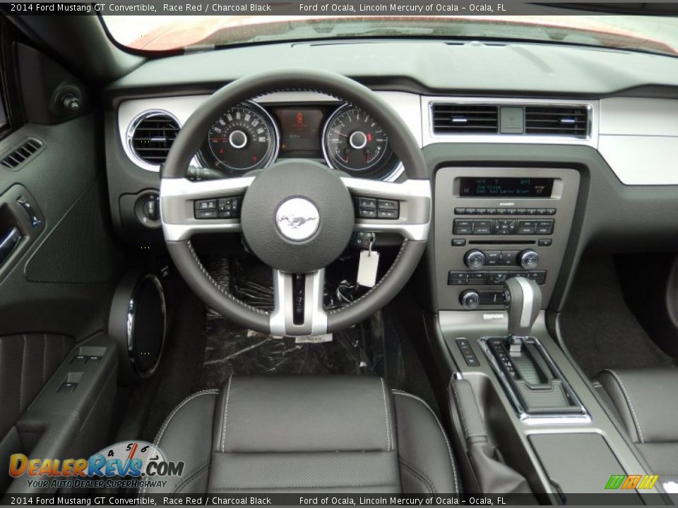 Dashboard of 2014 Ford Mustang GT Convertible Photo #7