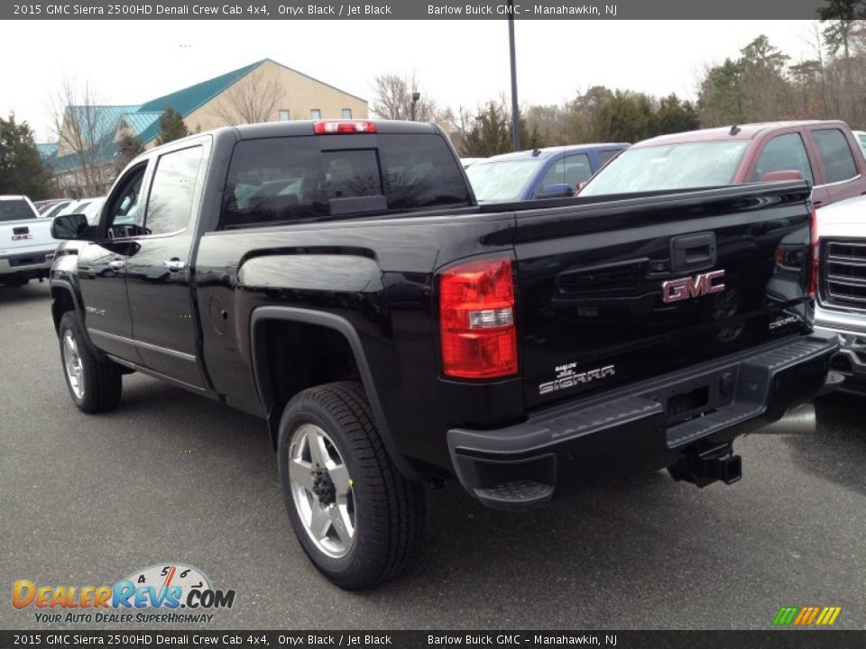 2015 GMC Sierra 2500HD Denali Crew Cab 4x4 Onyx Black / Jet Black Photo #4
