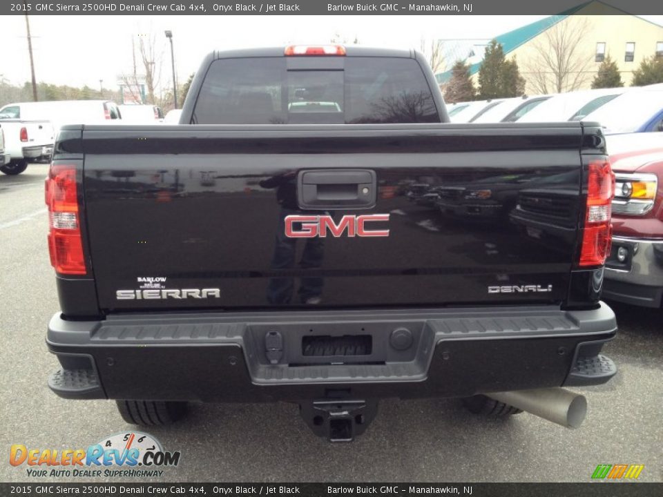 2015 GMC Sierra 2500HD Denali Crew Cab 4x4 Onyx Black / Jet Black Photo #5