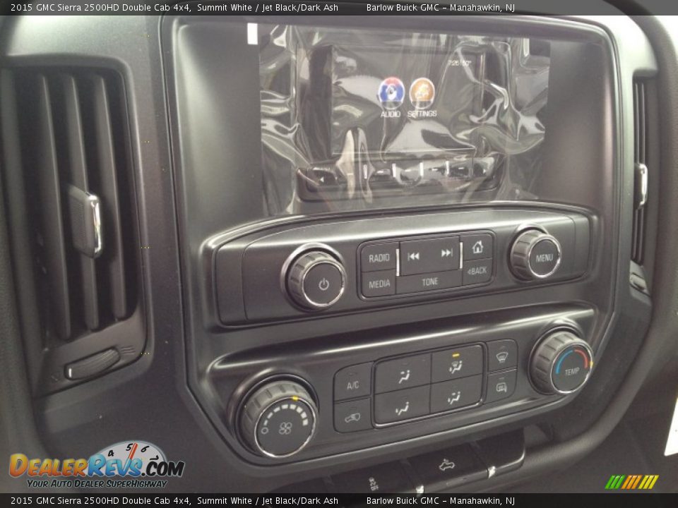 2015 GMC Sierra 2500HD Double Cab 4x4 Summit White / Jet Black/Dark Ash Photo #10