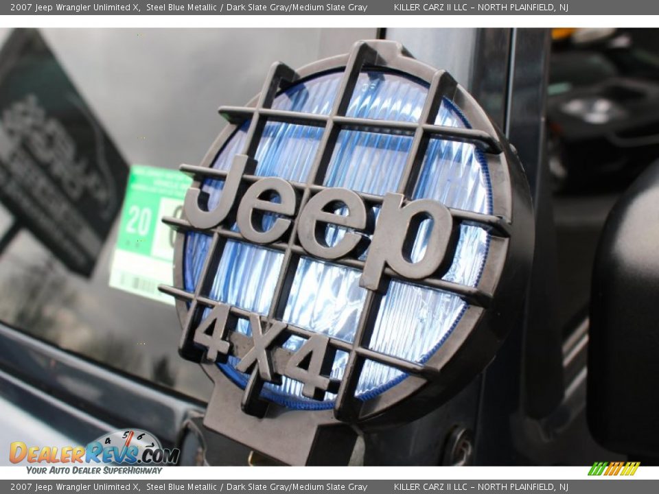 2007 Jeep Wrangler Unlimited X Steel Blue Metallic / Dark Slate Gray/Medium Slate Gray Photo #29
