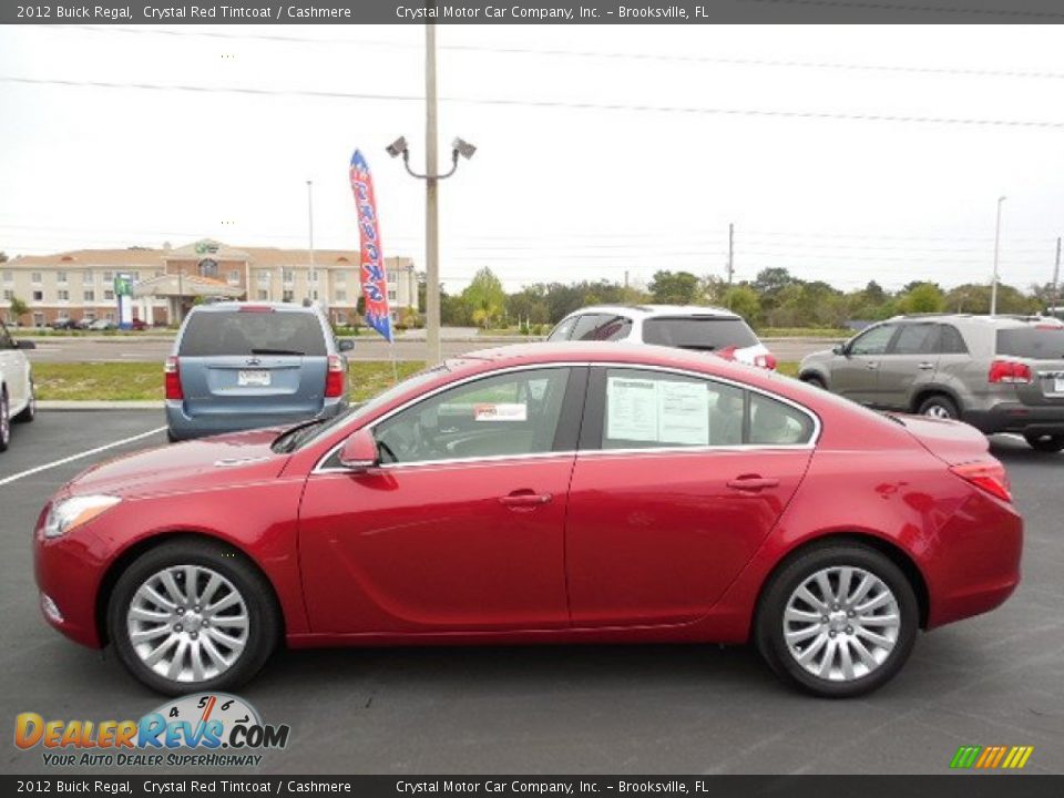 2012 Buick Regal Crystal Red Tintcoat / Cashmere Photo #2