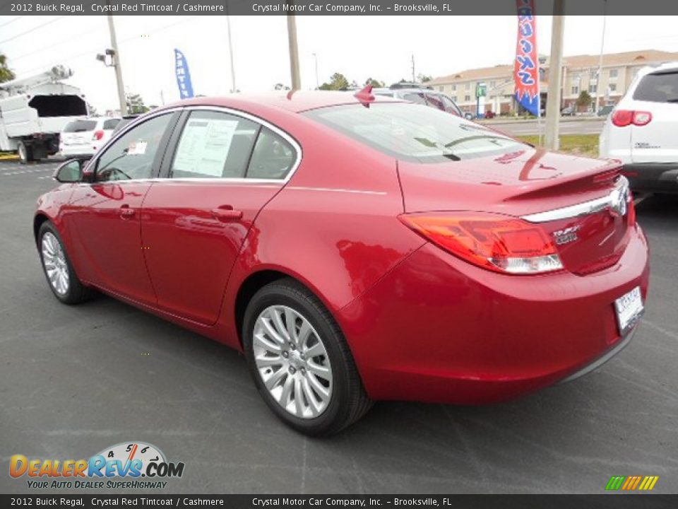 2012 Buick Regal Crystal Red Tintcoat / Cashmere Photo #3