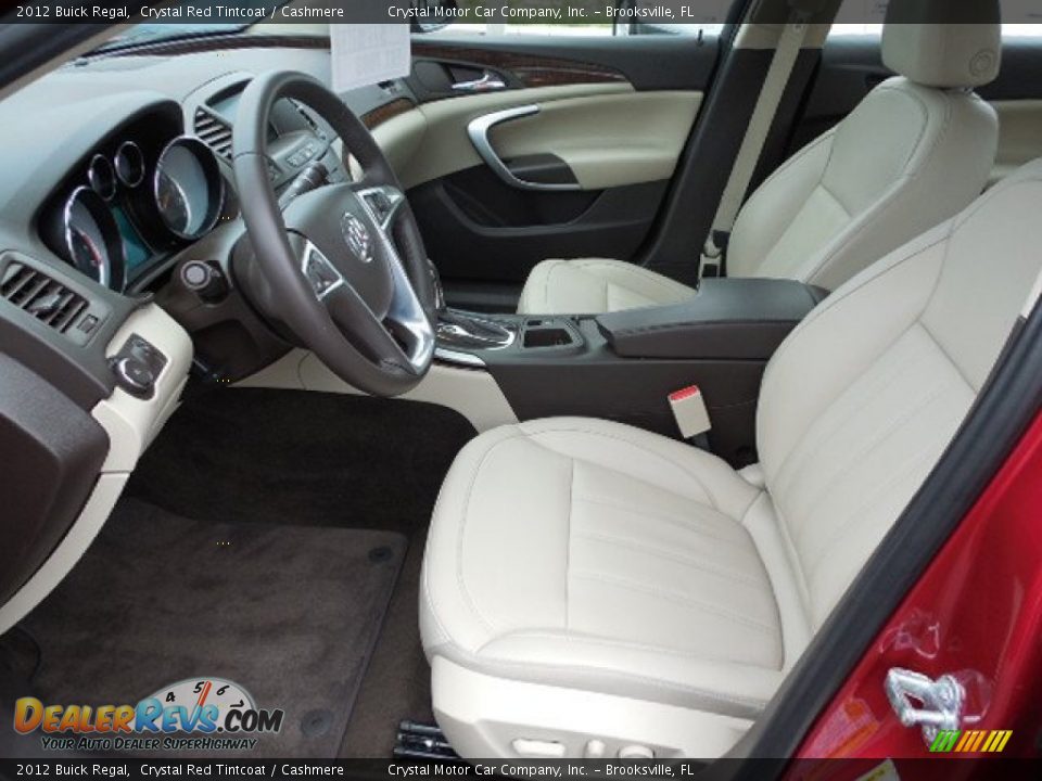 2012 Buick Regal Crystal Red Tintcoat / Cashmere Photo #4