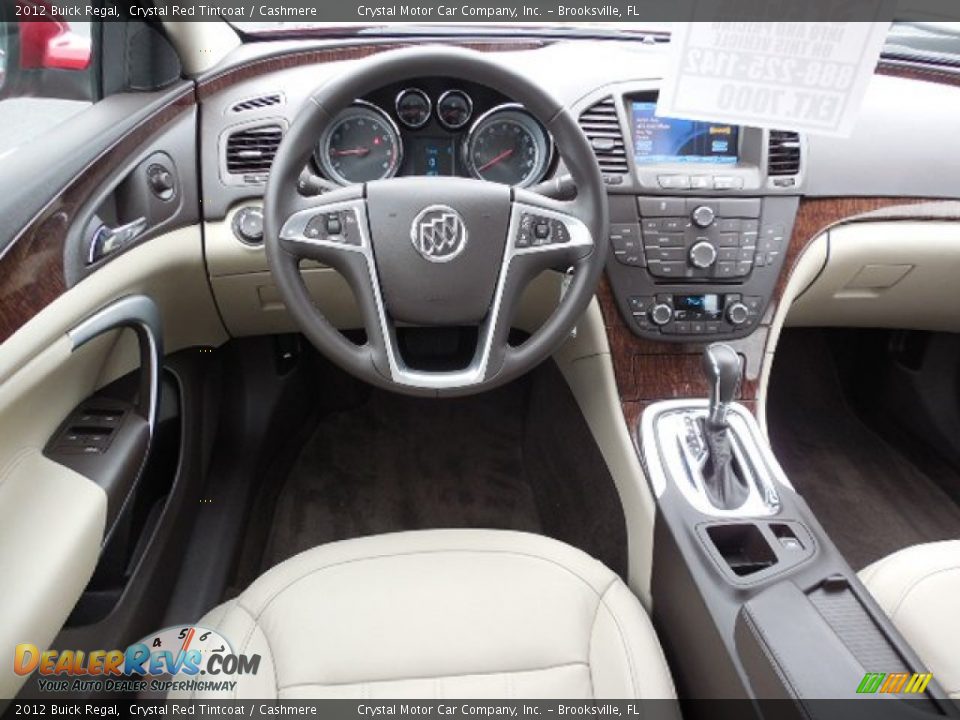 2012 Buick Regal Crystal Red Tintcoat / Cashmere Photo #6
