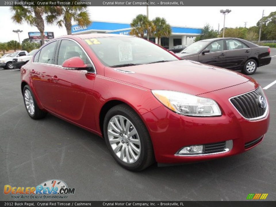 2012 Buick Regal Crystal Red Tintcoat / Cashmere Photo #10