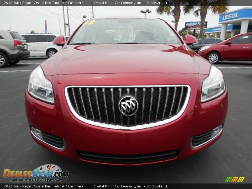 2012 Buick Regal Crystal Red Tintcoat / Cashmere Photo #13