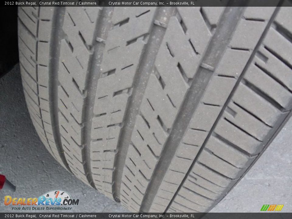 2012 Buick Regal Crystal Red Tintcoat / Cashmere Photo #15