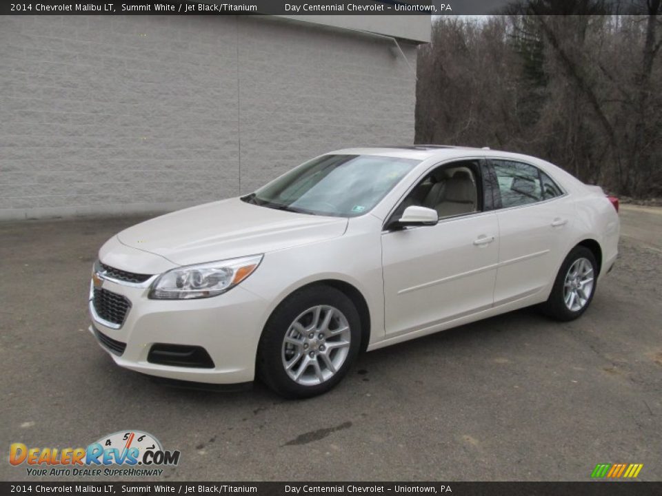 2014 Chevrolet Malibu LT Summit White / Jet Black/Titanium Photo #1