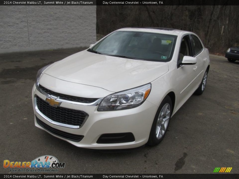 2014 Chevrolet Malibu LT Summit White / Jet Black/Titanium Photo #10