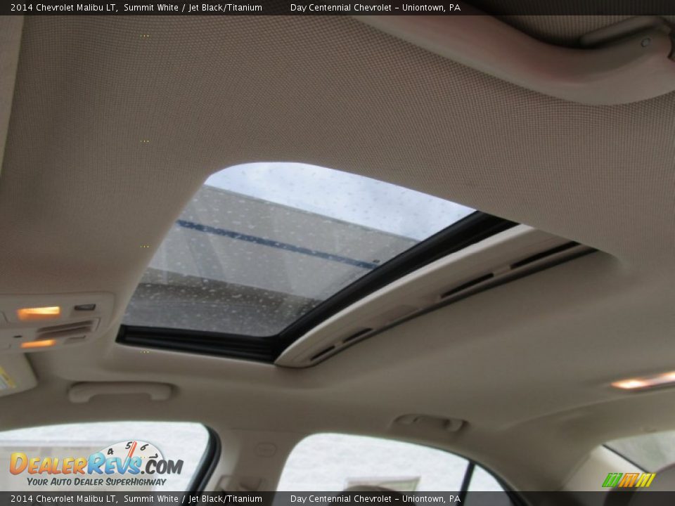 2014 Chevrolet Malibu LT Summit White / Jet Black/Titanium Photo #12