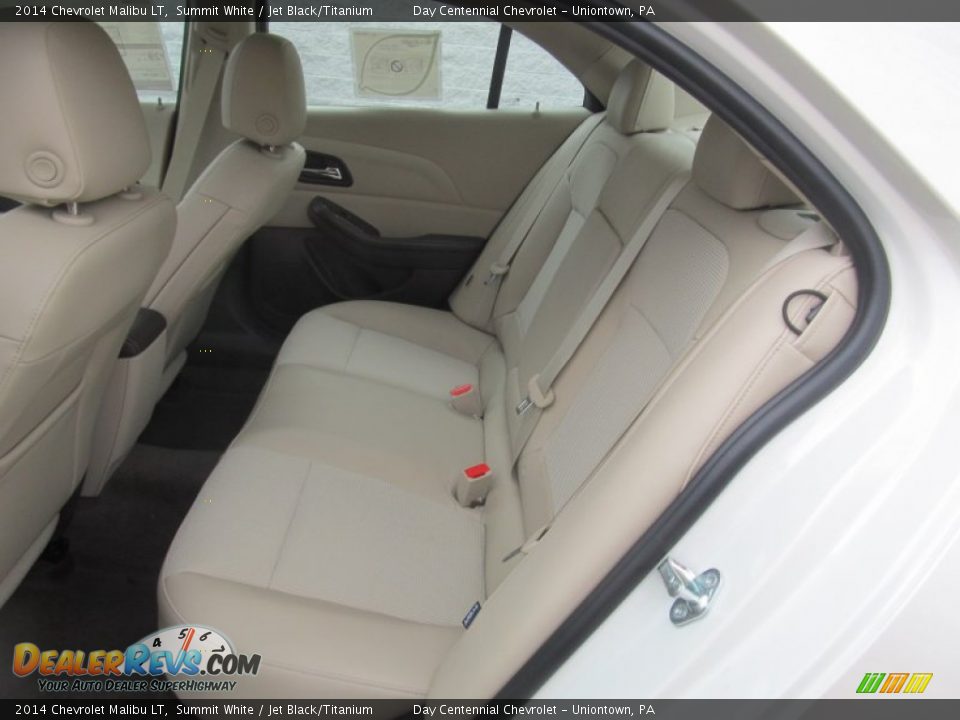 2014 Chevrolet Malibu LT Summit White / Jet Black/Titanium Photo #14