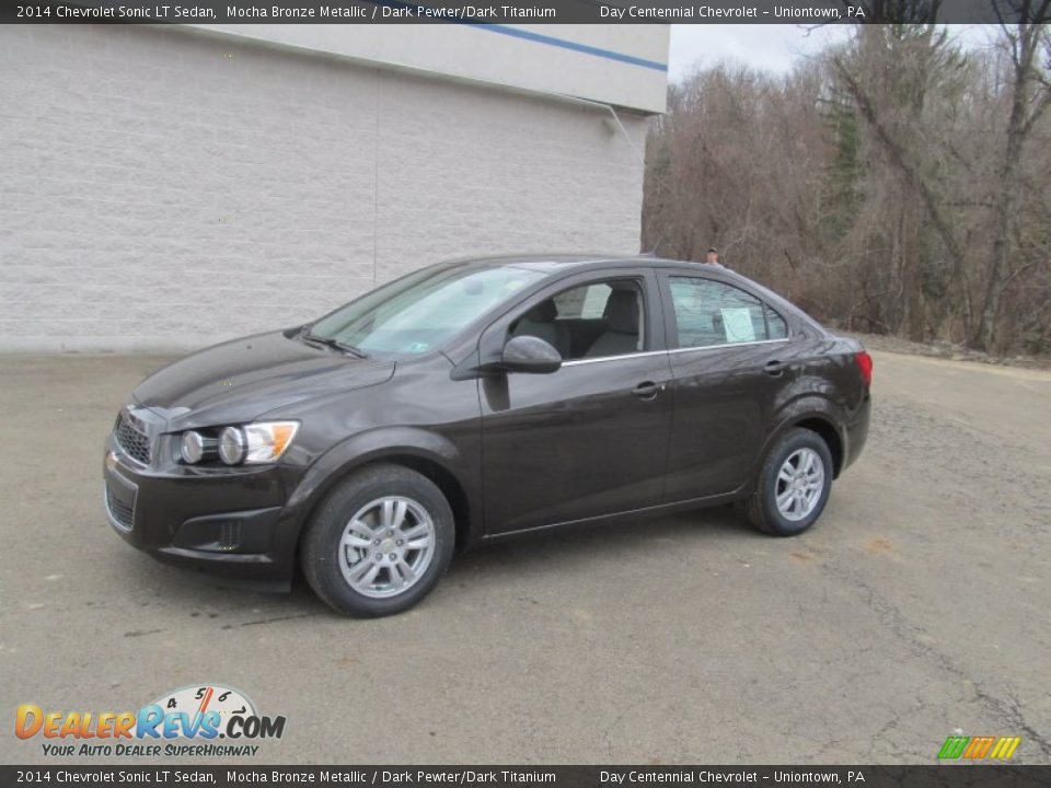 2014 Chevrolet Sonic LT Sedan Mocha Bronze Metallic / Dark Pewter/Dark Titanium Photo #1