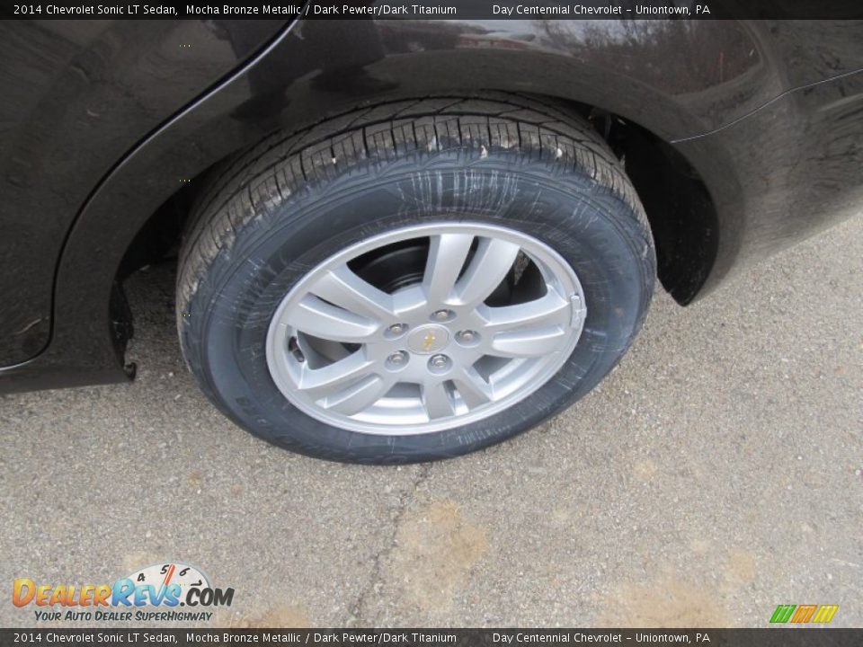 2014 Chevrolet Sonic LT Sedan Mocha Bronze Metallic / Dark Pewter/Dark Titanium Photo #3