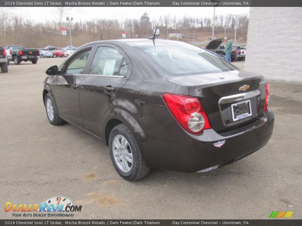 2014 Chevrolet Sonic LT Sedan Mocha Bronze Metallic / Dark Pewter/Dark Titanium Photo #4