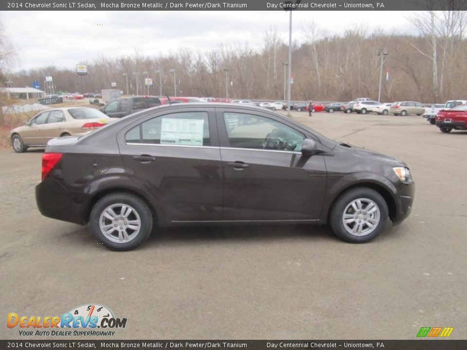 2014 Chevrolet Sonic LT Sedan Mocha Bronze Metallic / Dark Pewter/Dark Titanium Photo #8