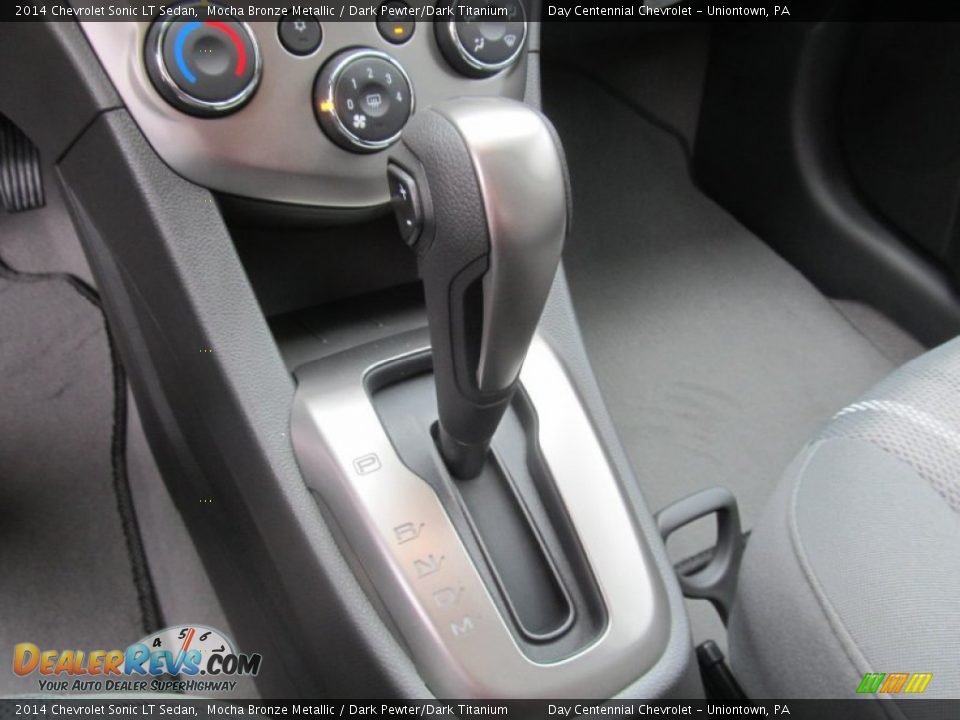 2014 Chevrolet Sonic LT Sedan Mocha Bronze Metallic / Dark Pewter/Dark Titanium Photo #16